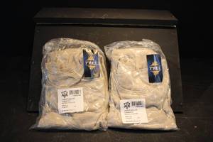 lot 134 image: Lot of 2 new Fire Resistant Undershirts Size XL Short