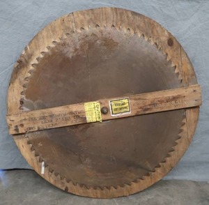 HUGE SAW BLADE