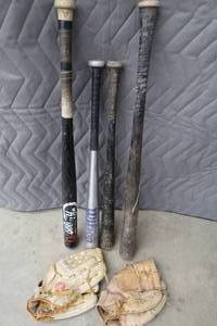 4 BATS 2 GLOVES