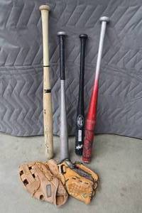 4 BATS 2 GLOVES