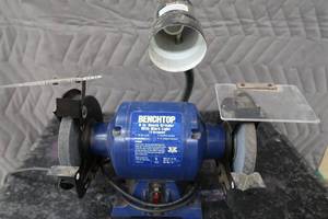 BENCH TOP 6 GRINDER WITH WORK LIGHT