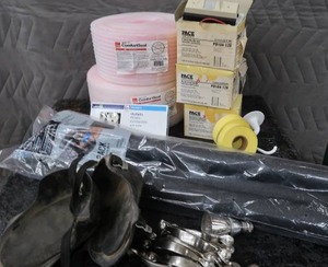 MISC LOT OF BUILDING MATERIALS