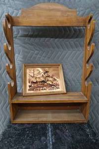4 PLACE GUN SHELF