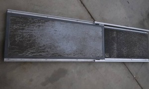 SOLVIT ALUMINUM  PLASTIC RAMP