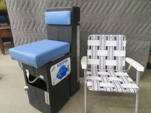 THE KEEPER ICE FISHING CHAIR PLUS
