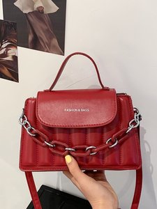 Quilted Satchel Bag
