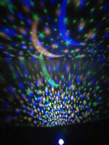 1pc 8 Mode Star & Moon Projection Lamp
