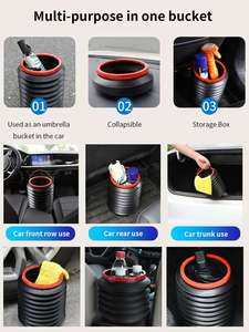 Foldable Car Trash Can