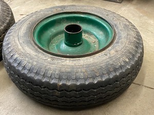 lot 24 image: Lot Of (2) 4.80  4.00 Dolly Wheels & Tires