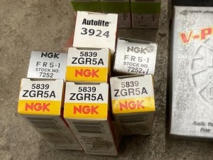 lot 30 image: Large Lot Of Assorted New NGK Spark Plugs --- See All Pics