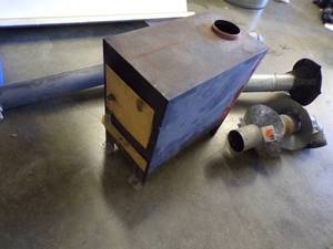 Wood Fish House Stove with Pipe