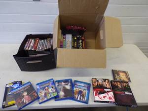 DVD, Blue Ray and VHS Movies