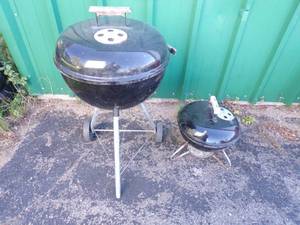 Pair of Charcoal Grills