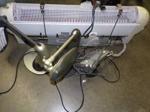 Heater with Lights and Cloths racking