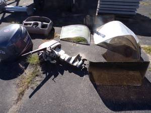 Vintage Boat Motor and Parts