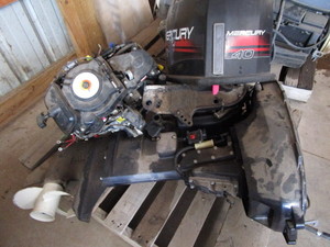 Parts motors, Mercury hood...
