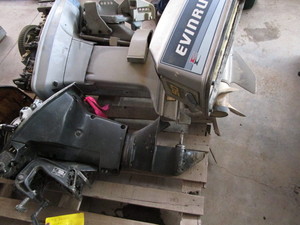 Evinrude 50hp OB, appears complete ...