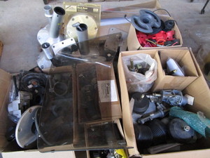 Mixed marine parts 8 starters, 12 ...