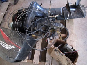 Mercury 50hp OB complete with contr...
