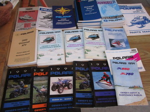 Polaris owner manuals...