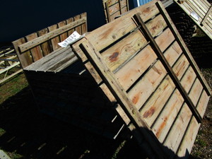 Cedar panels - 4ft x 4ft for Vibo D...