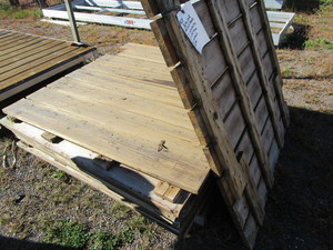 Cedar 4ft x 4ft panels for Porta-Do...