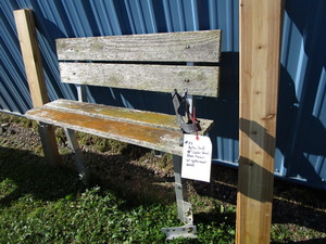 Porta-Dock bench project, aluminum ...