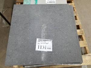 Lot of ( 33 ) Tile 23-12x23-12 Dark Grey