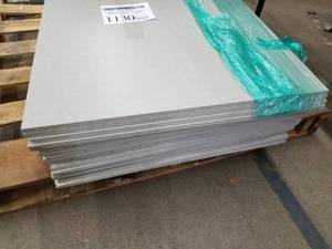 Lot of ( 19 ) Tile 23-12x23-12 Light Grey