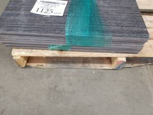 Lot of ( 11 ) Wood Grain Flooring  11-12x23-12 Dark BrownGrey