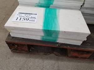 Lot of ( 10 ) Natural Honed Marble Tile 9x18