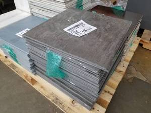 Lot of ( 40 ) Natural Tile 15-12x15-12 GreyTan