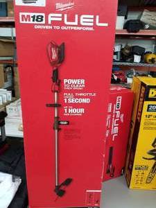 lot 410 image: Milwaukee 18VDC Cordless 2825-20 Quik-Lok String Trimmer Power Head (in box)