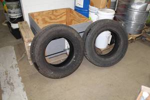 lot 478 image: Lot of (2) Firestone Transforce HT2 LT26570R18 124121R MS Tires