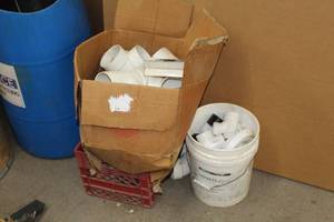 lot 504 image: Lot of PVC Pipe Fittings