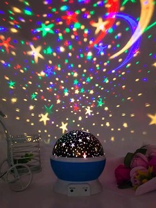 lot 22 image: 1pc Moon & Star Projection Lamp
