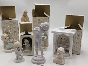 Angelic Precious Moments and Vintage Ceramic figurines