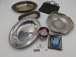 7 Piece Silver-Plate Platters and More Collection