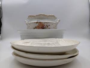 Vintage 5 Piece Porcelain Service