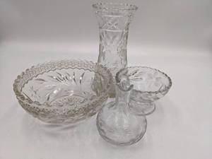 4 Piece Cut Crystal