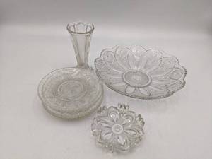 8 Piece Vintage Crystal Set