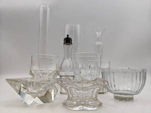 Glass Table Collection Set