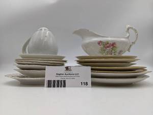 16 Piece Vintage Collectible China Collection