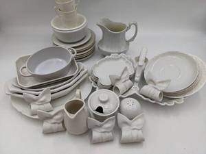 Vintage Porcelain Dinner Party