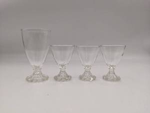 Vintage Candlewick Cordial Glasses- 4 pieces