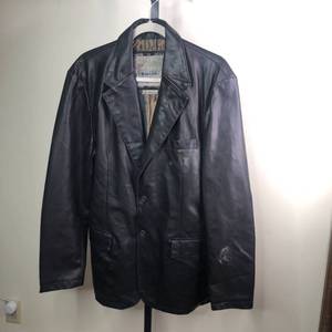 Vintage Whispering Smith Leather Jacket-Mens L (42-44)