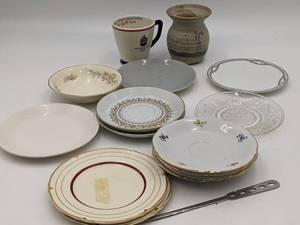 Stunning Vintage 16 Piece Dinnerware Collectible Plates and More- Mikasa, Georgian, Meito and more