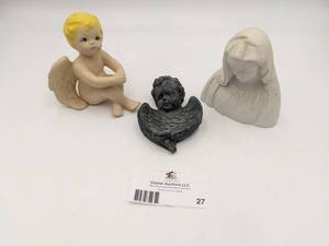 Angels and Saints Vintage Antique Figurine Collection