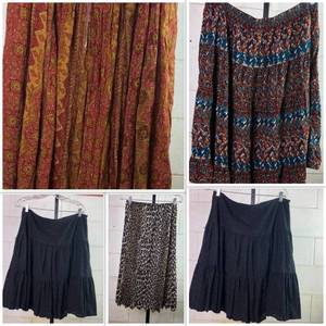 Womens 5 Piece Skirt Collection (S,L,XL,XXL) Mossimo 24 Karat Roz & Ali Vanity Fair American Living
