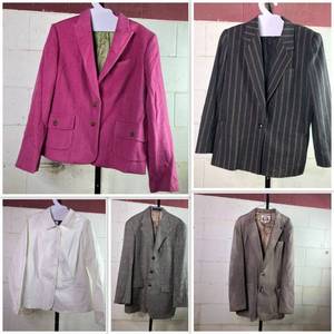 5 Piece Suit JackBlazer Collection Venezia Overland Sheepskin Chaps x Ralph Lauren Lands End Stirling Copper